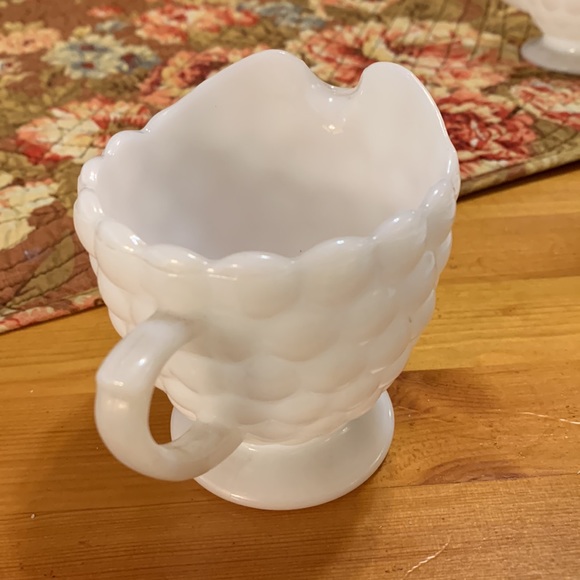 Anchor Hocking, creamer and sugar set, EUC - Picture 5 of 13